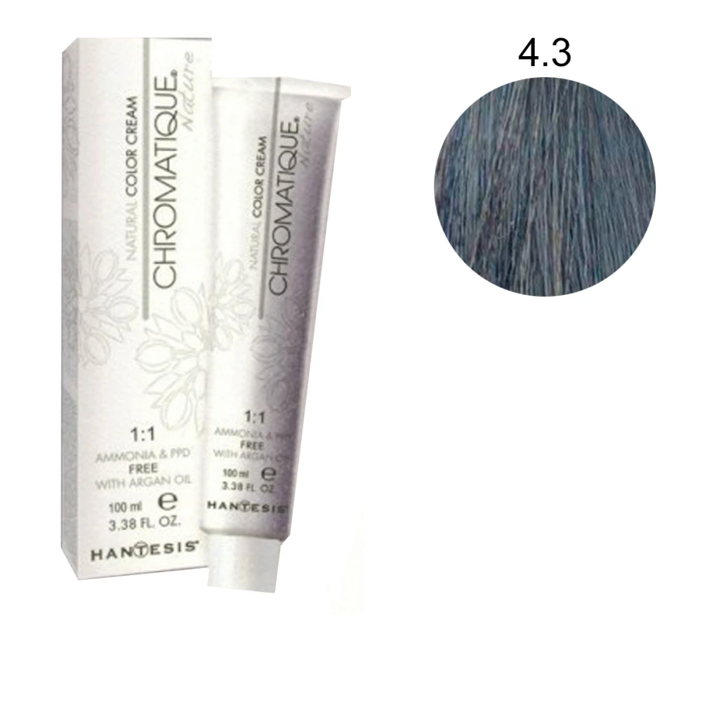 Краска-крем без аммиачная Hantesis Chromatique Nature 100 мл (4-3)