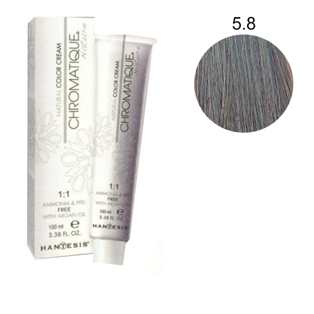 Краска-крем без аммиачная Hantesis Chromatique Nature 100 мл (5-8)