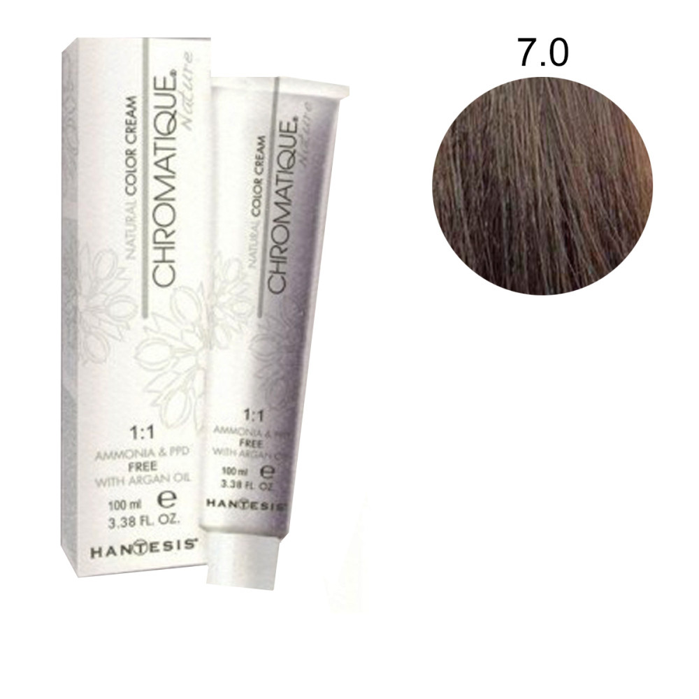 Фарба-крем без аміачної Hantesis Chromatique Nature 100 мл (7-0)
