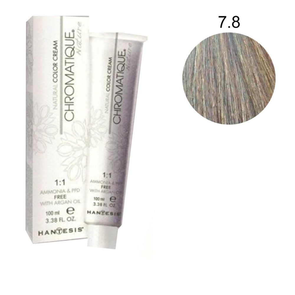Фарба-крем без аміачної Hantesis Chromatique Nature 100 мл (7-8)