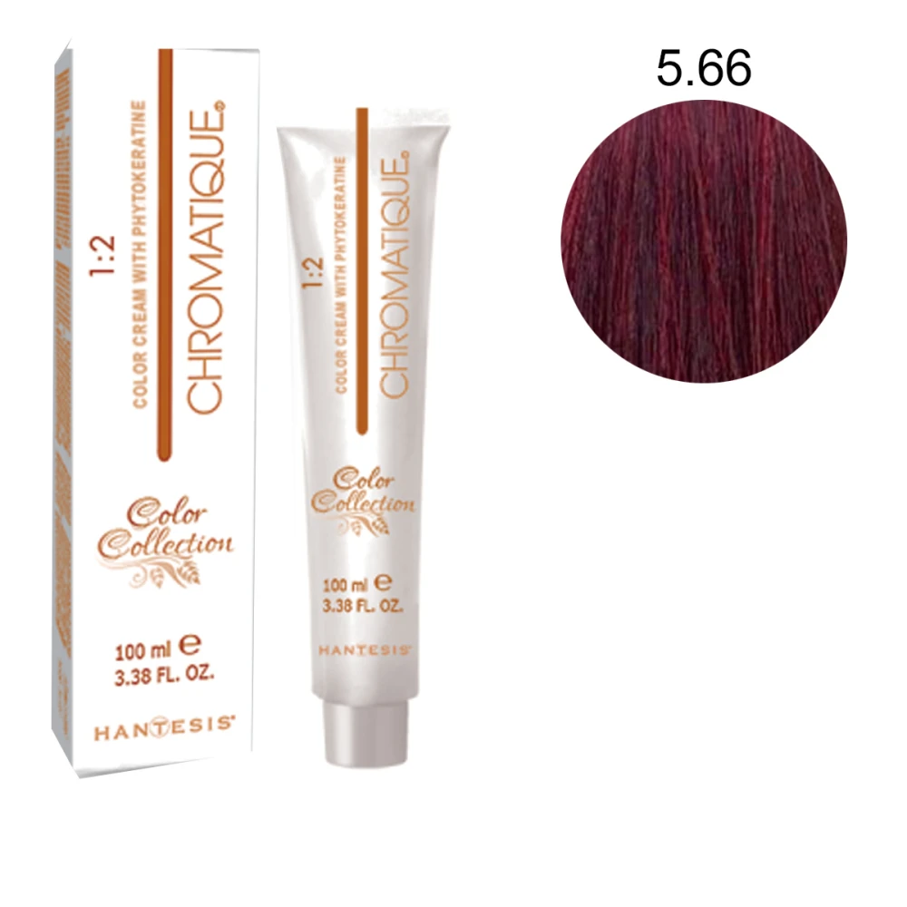 Краска-крем Hantesis Chromatique с фитокератином 100 мл (5-66)