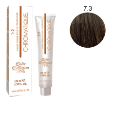 Фарба-крем Hantesis Chromatique із фітокератином 100 мл (7-3)