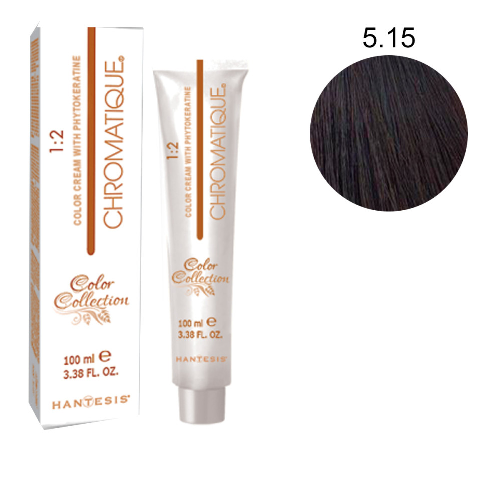 Фарба-крем Hantesis Chromatique із фітокератином 100 мл (5-15)