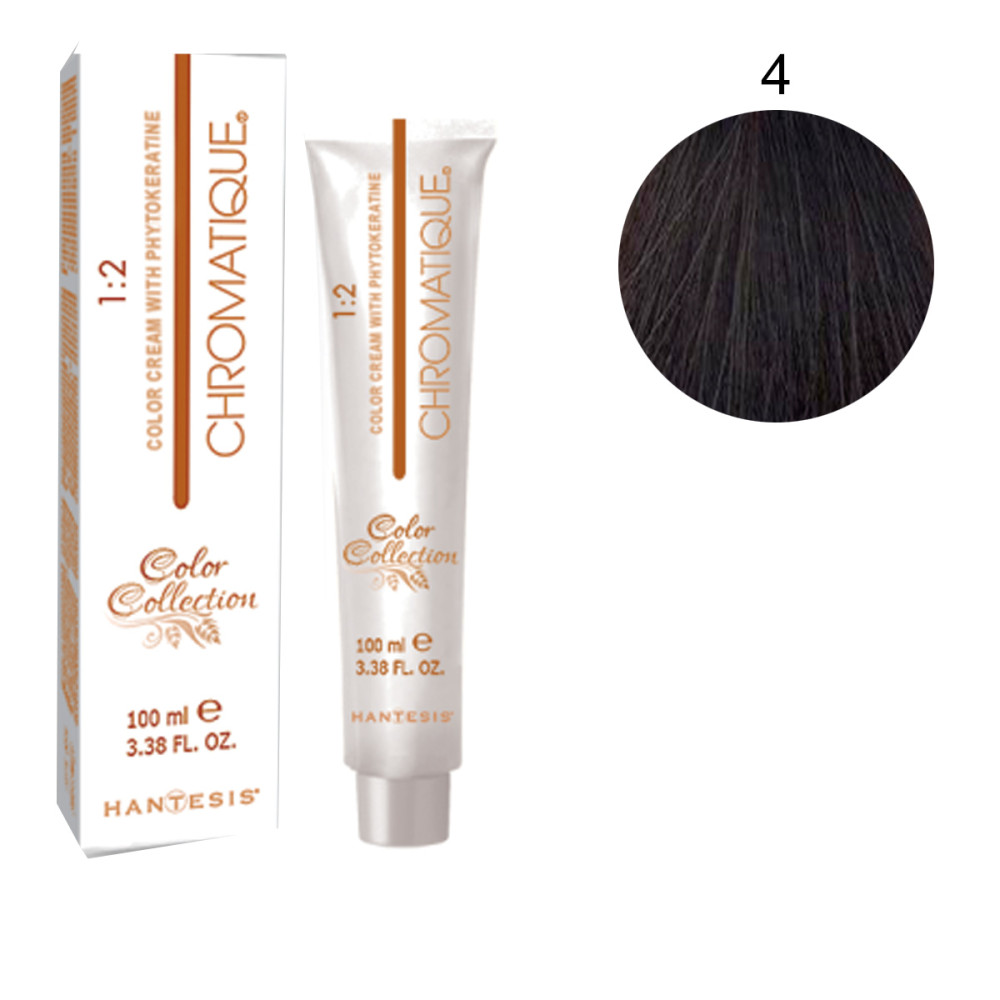 Краска-крем Hantesis Chromatique с фитокератином 100 мл (4)