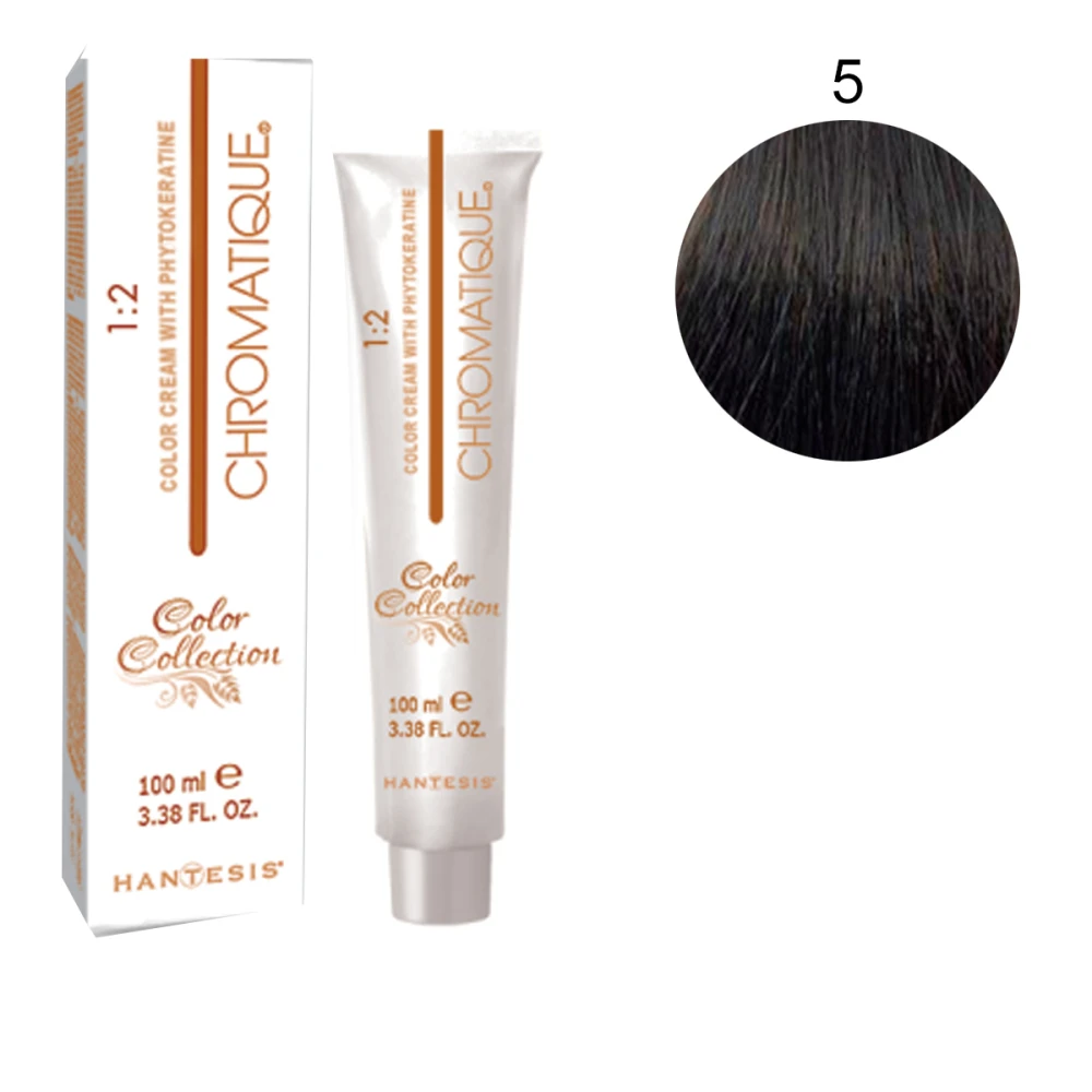 Фарба-крем Hantesis Chromatique із фітокератином 100 мл (5)