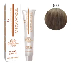 Фарба-крем Hantesis Chromatique із фітокератином 100 мл (8-0)