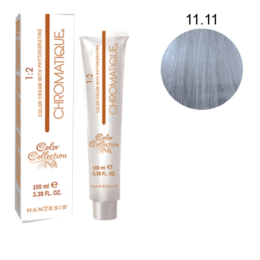 Фарба-крем Hantesis Chromatique із фітокератином 100 мл (11-11)