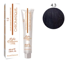 Фарба-крем Hantesis Chromatique із фітокератином 100 мл (4-3)