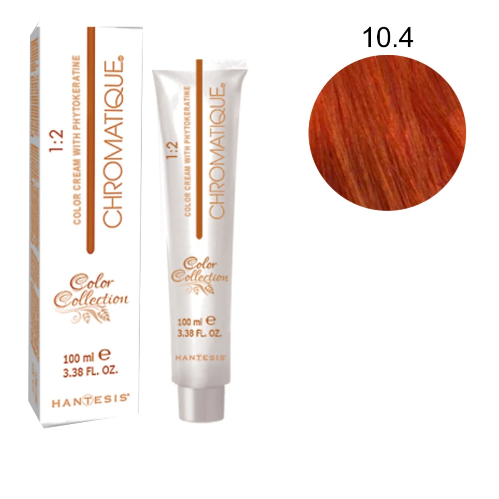 Краска-крем Hantesis Chromatique с фитокератином 100 мл (10-4)