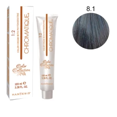 Фарба-крем Hantesis Chromatique із фітокератином 100 мл (8-1)