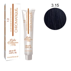 Фарба-крем Hantesis Chromatique із фітокератином 100 мл (3-15)