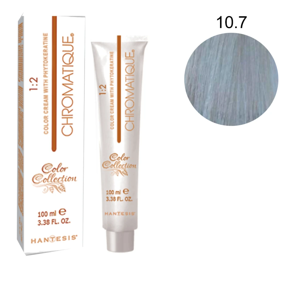 Фарба-крем Hantesis Chromatique із фітокератином 100 мл (10-7)