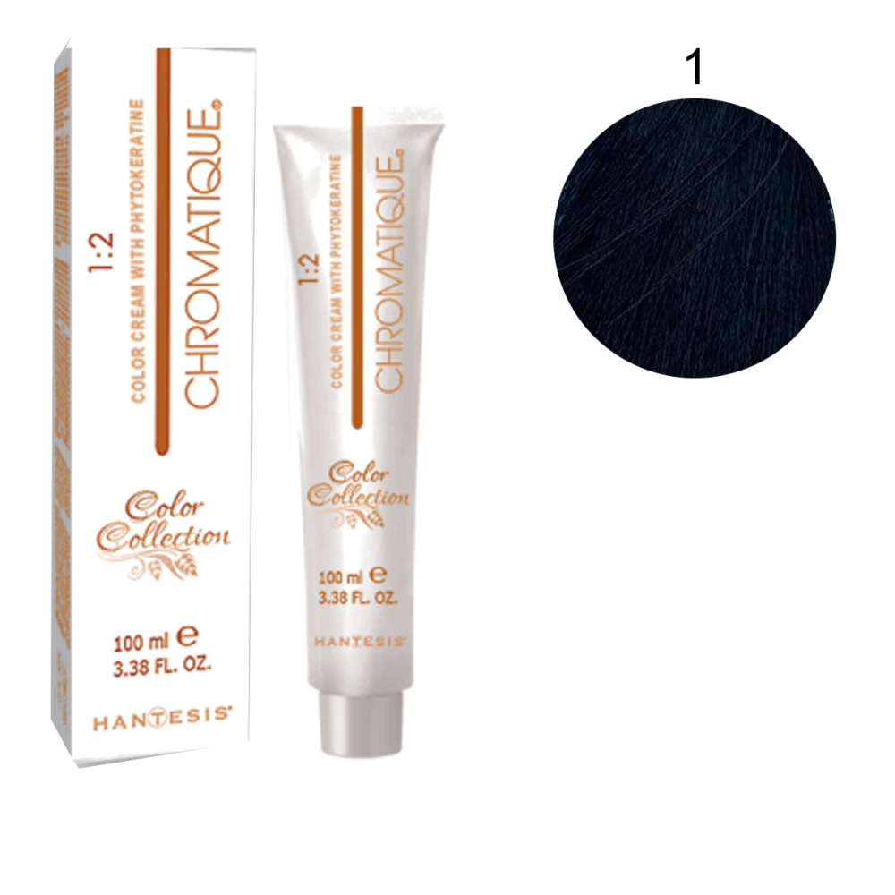 Краска-крем Hantesis Chromatique с фитокератином 100 мл (1)