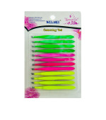 Набор пинцетов неоновых 12 шт