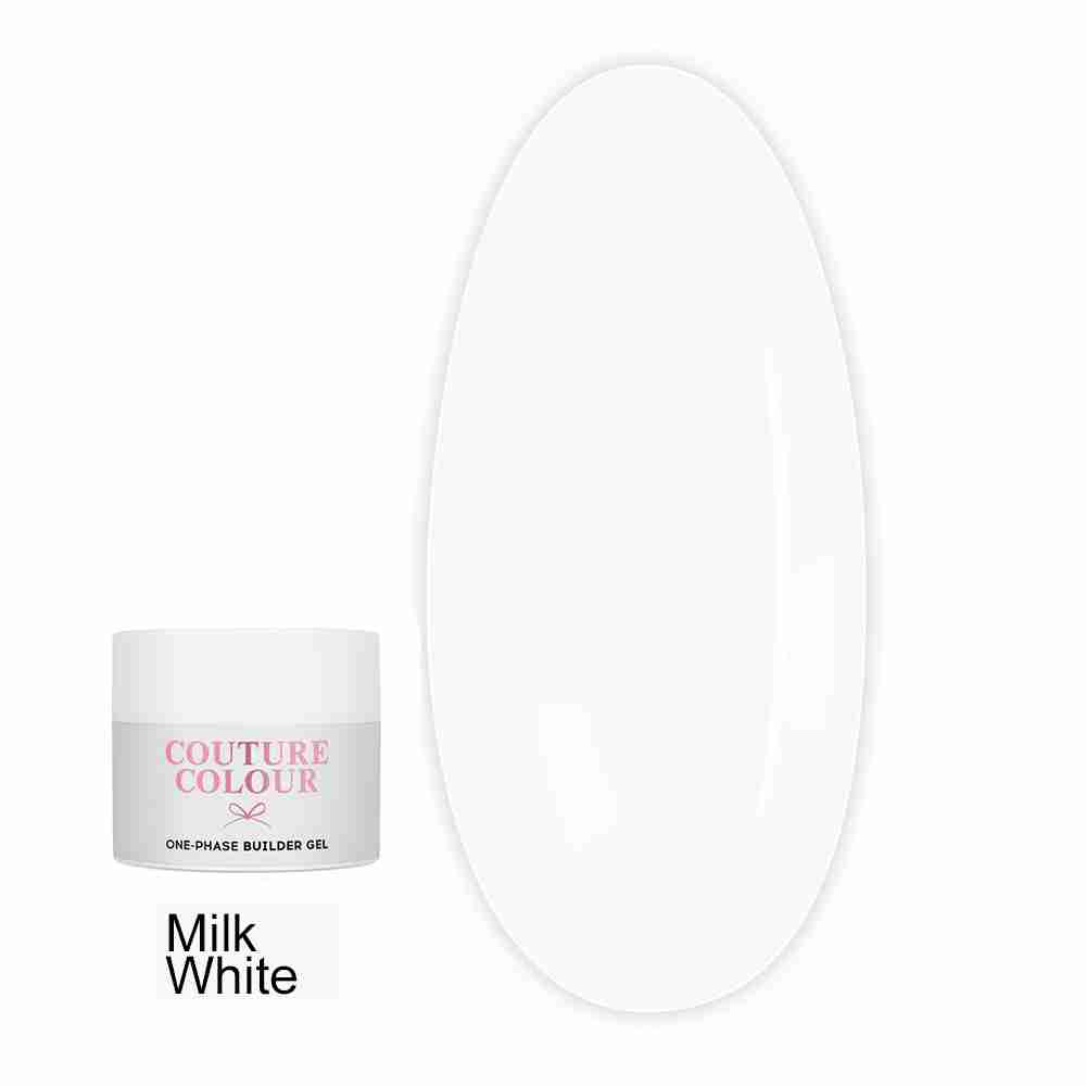 Гель-крем будівельний COUTURE 1-phase gel 15 мл (Milk White)