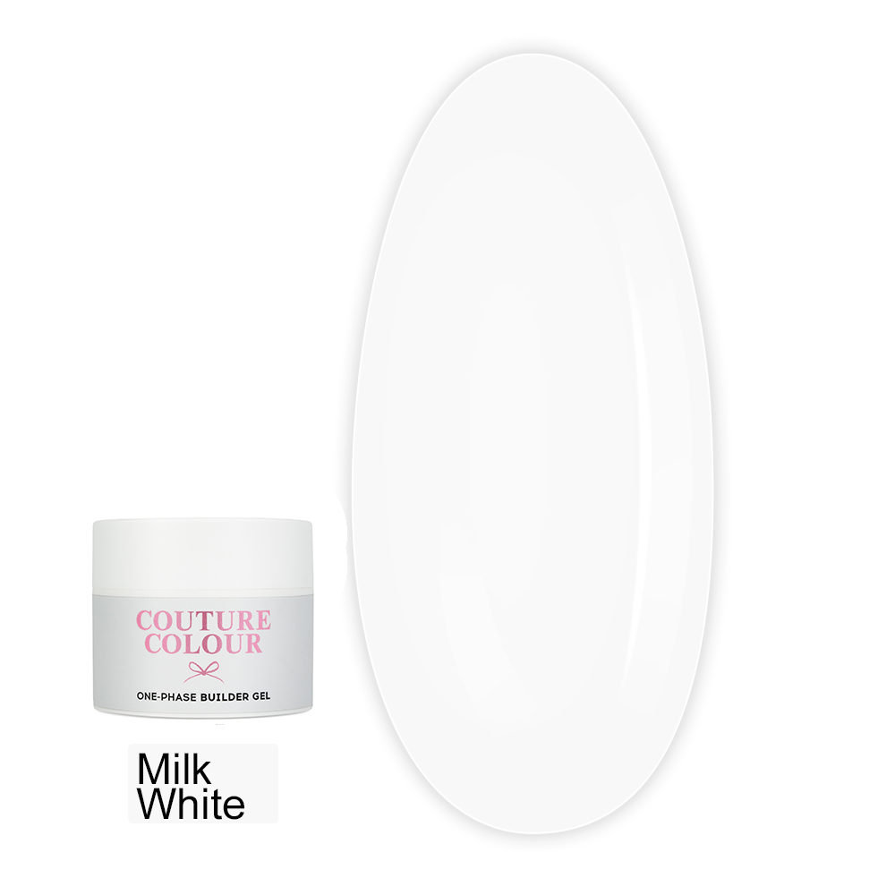 Гель-крем строительный COUTURE 1-phase gel 15 мл (Milk White)