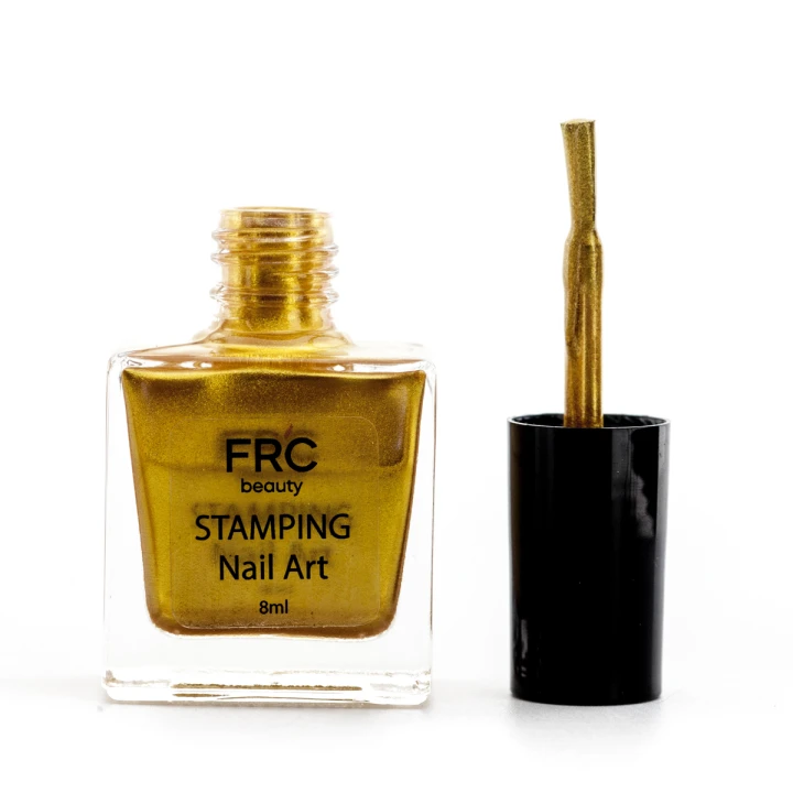 Лак-краска для стемпинга FRC 8 мл (004 Золото)