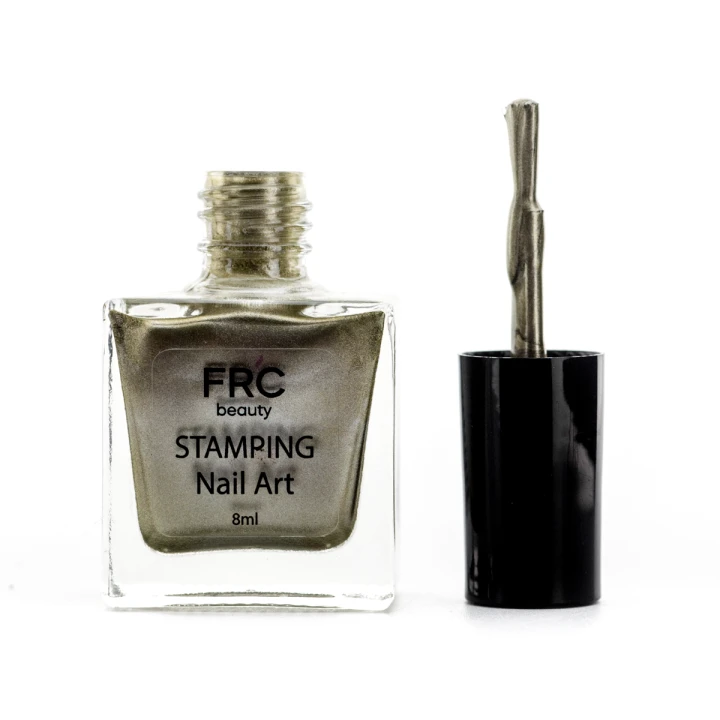 Лак-краска для стемпинга FRC 8 мл (005 Светлое золото)