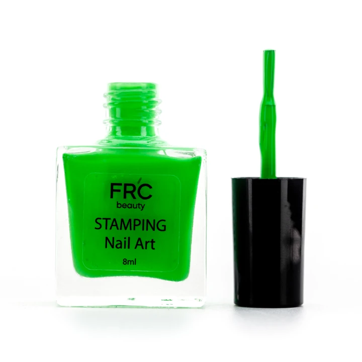 Лак-краска для стемпинга FRC 8 мл (016 Салатова)