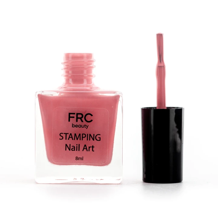 Лак-краска для стемпинга НЕОН FRC 8 мл (002 Коралловая)