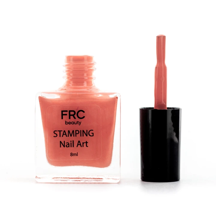 Лак-краска для стемпинга НЕОН FRC 8 мл (003 Лососевая)