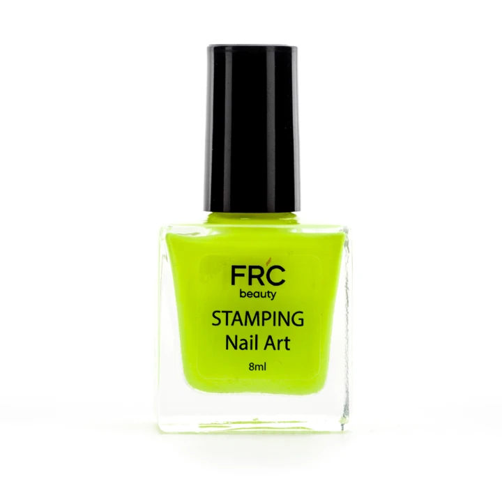 Лак-краска для стемпинга НЕОН FRC 8 мл (004 Лимонная)