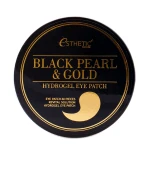 Патчи гидрогелевые под глаза Esthetic House BLACK PEARL&GOLD Hydrogel 60 шт