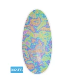 Фольга для литья FRC 1 м (002-FB Бензин прозрачный мелкий рисунок)