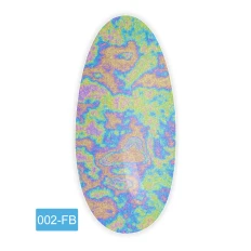 Фольга для лиття FRC 1 м (002-FB Бензин прозорий дрібний малюнок)