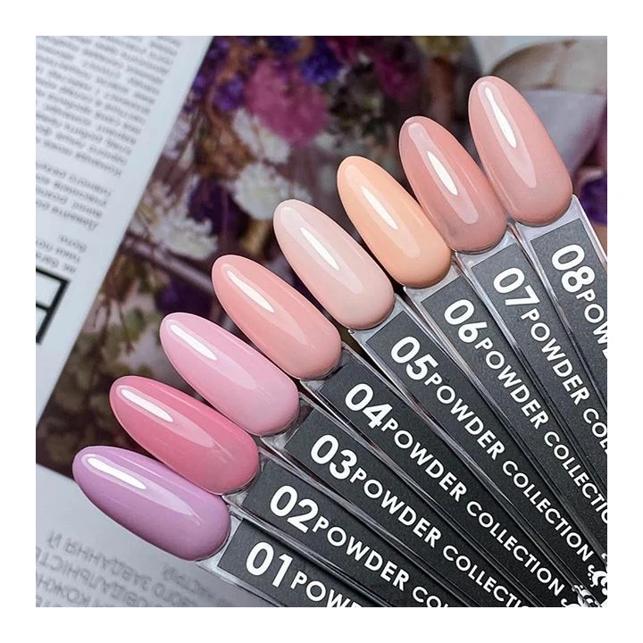 Гель лак Powder Collection Elise Braun 7 мл (007)