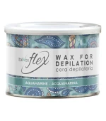 Воск в металлической банка FLEX ItalWax аквамарин 400 мл