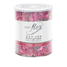 Воск в металлической банке ItalWax FLEX малина 800 мл