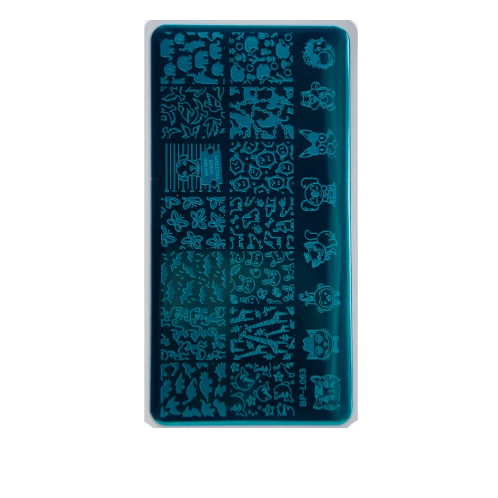 Пластина для стемпинга большая (BP-L063)