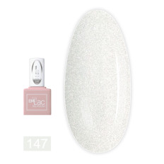 Гель лак E MiLac 6 мл (147 Сияющий белый)