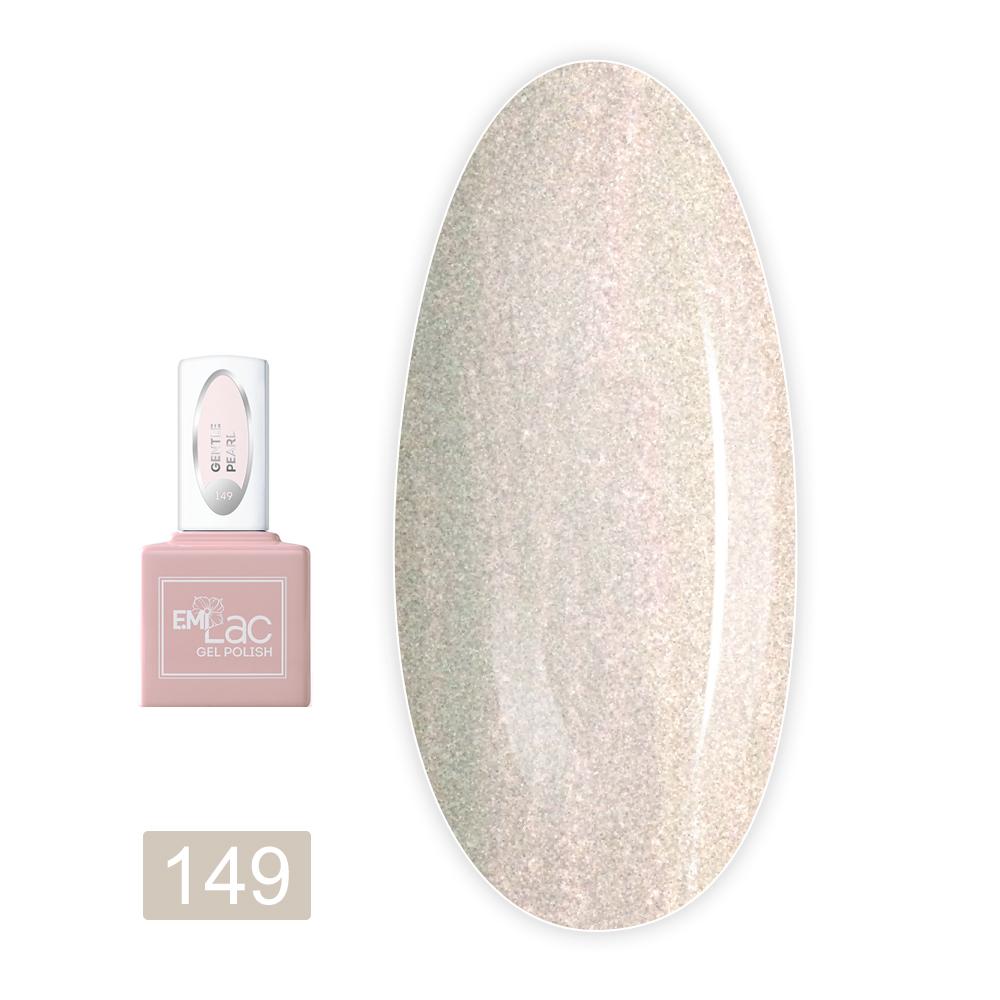 Гель лак E MiLac 6 мл (149 Нежный жемчуг)