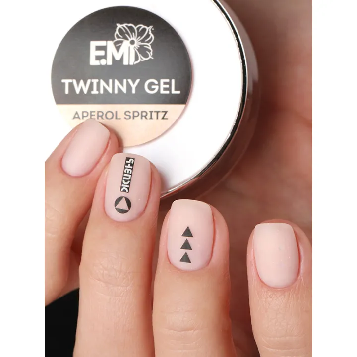 Гель E.MI Twinny Hard Gel 15 мл (006-Апероль шприц)