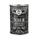 Хна для брів та вій Viva Henna Royal Пудровий ефект Чорна 30 г