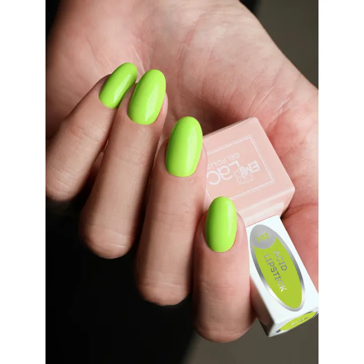 Гель-лак E MiLac 9 мл (284 Кислотна помада)