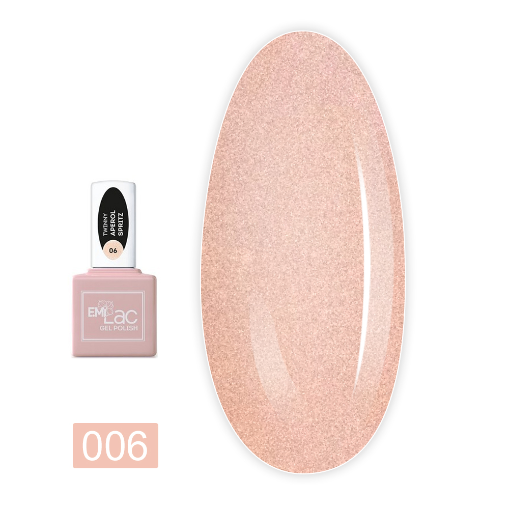 Гель лак E.MI Twinny 9 мл (006 Апероль шприц)