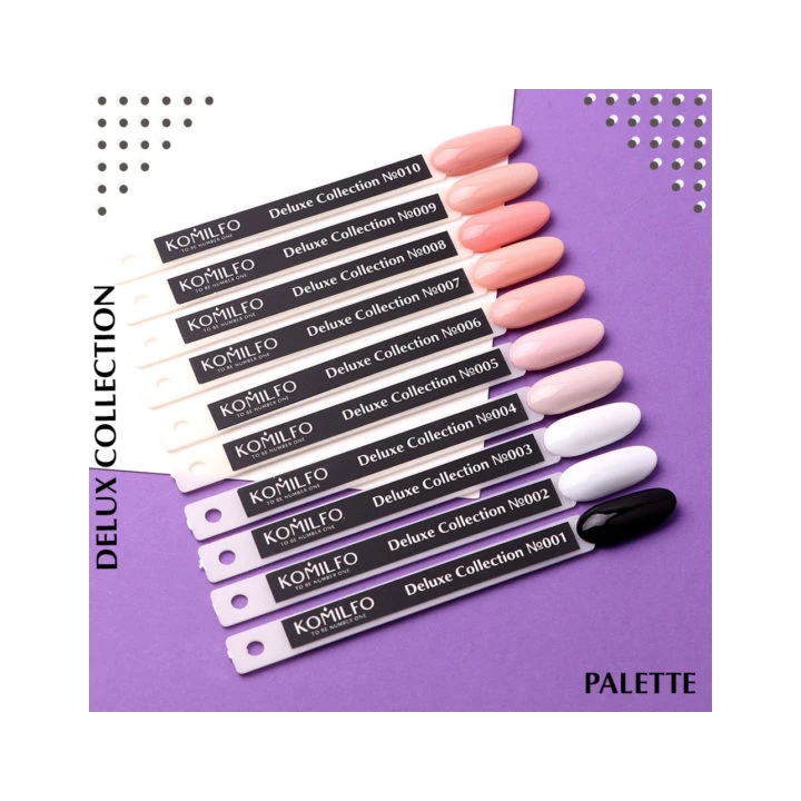 Гель-лак KOMILFO Deluxe Series 8 мл (001)