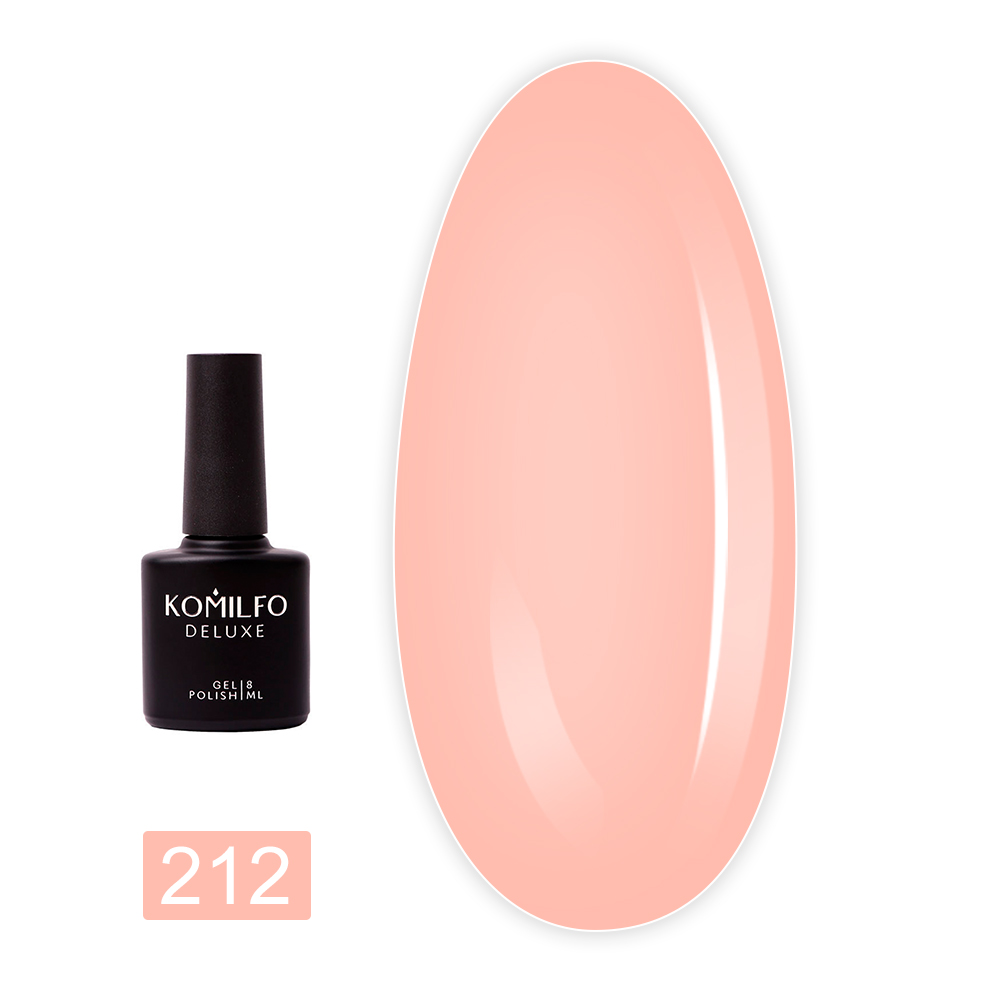 Гель-лак KOMILFO Deluxe Series 8 мл (212)