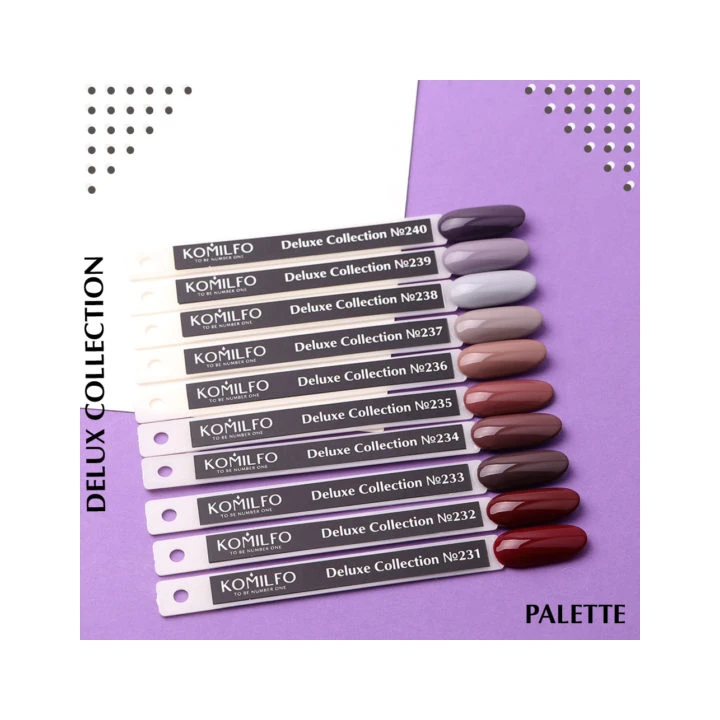 Гель-лак KOMILFO Deluxe Series 8 мл (234)