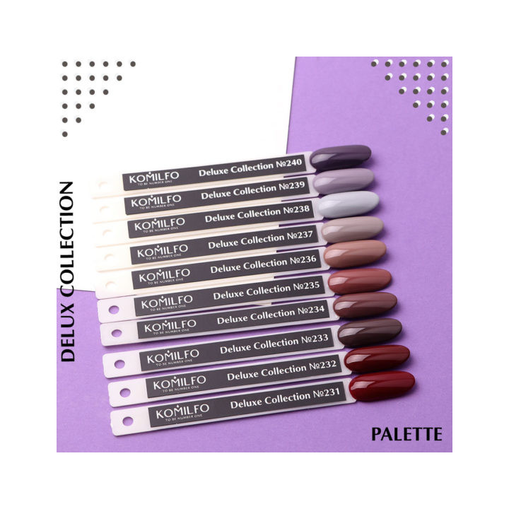 Гель-лак KOMILFO Deluxe Series 8 мл (237)
