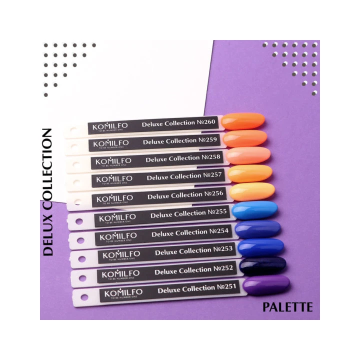 Гель лак KOMILFO Deluxe Series 8 мл (255)