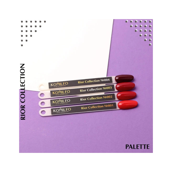 Гель лак KOMILFO Rior Collection 8 мл (001)