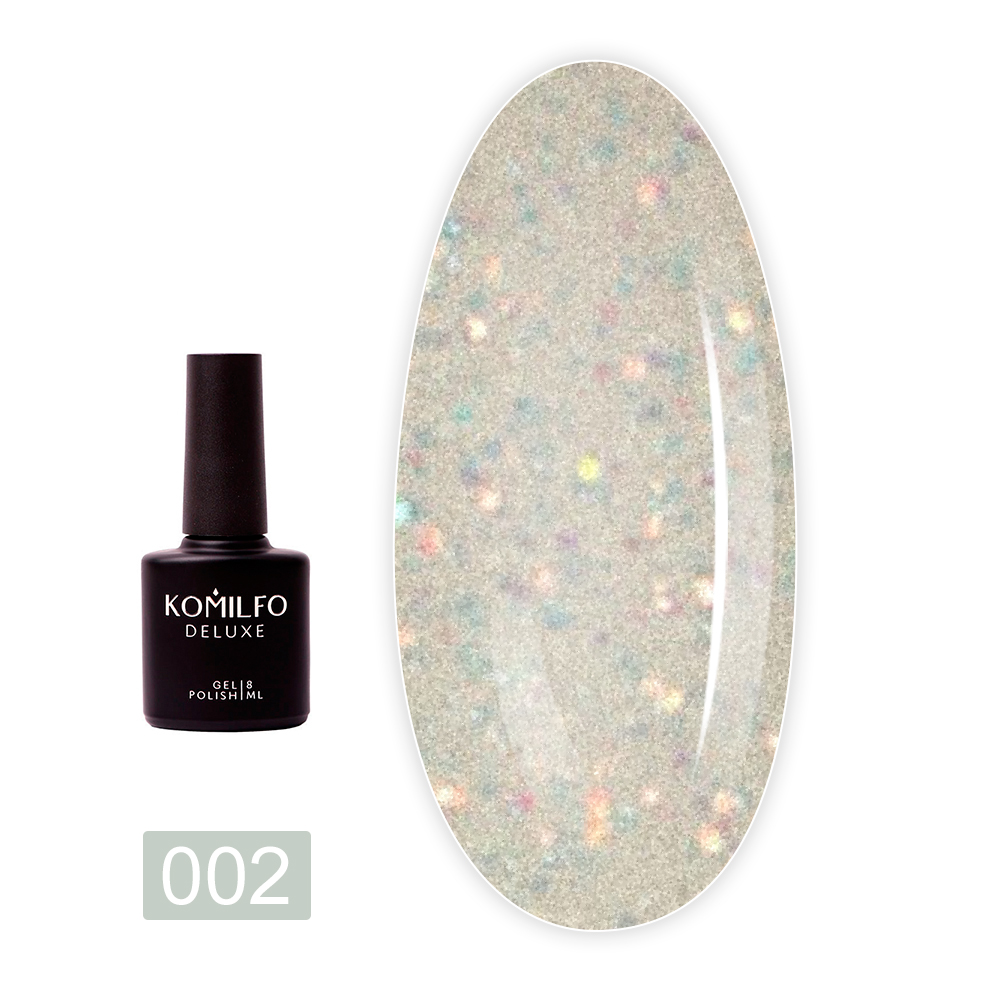 Гель лак KOMILFO Moon Crust 8 мл (002)