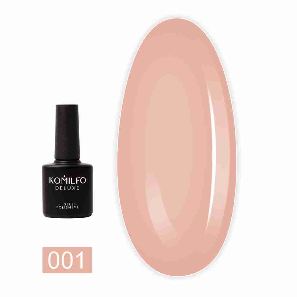 База KOMILFO French Rubber Base 8 мл (001 Dusty Rose)