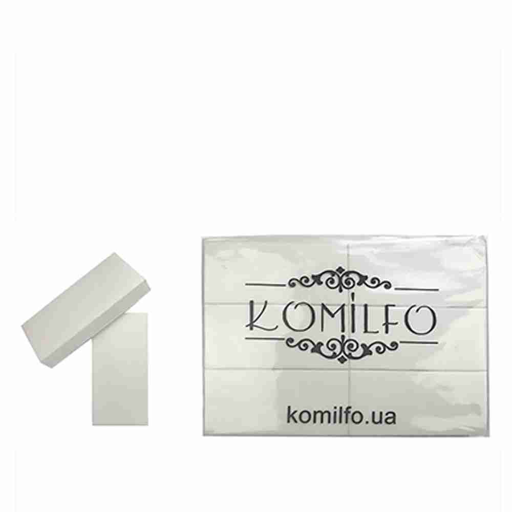 Баф для нігтів KOMILFO Large 120/120 (76х34х13 мм) 24 шт