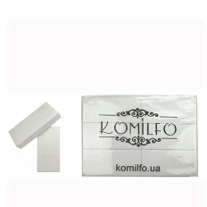 Баф для ногтей KOMILFO Large 120/120 (76х34х13 мм) 24 шт