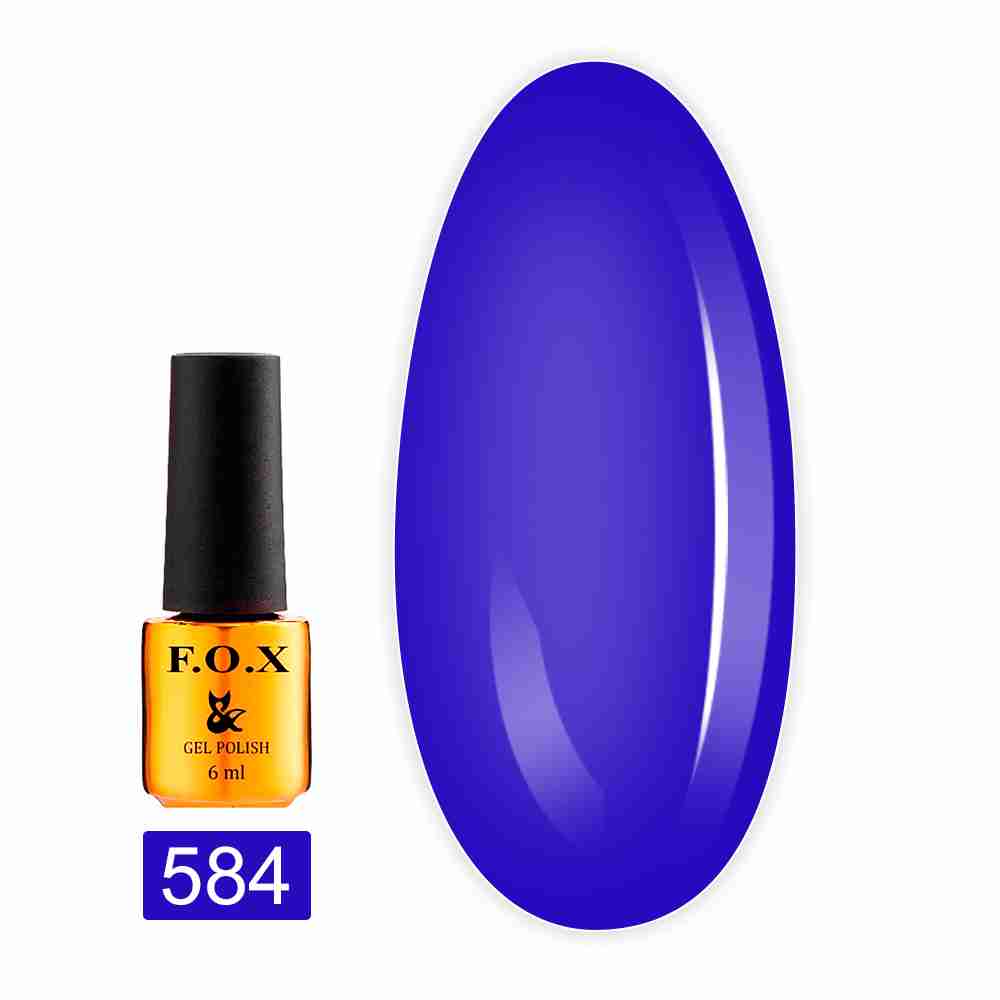 Гель-лак FOX gold Pigment 6 мл (584)